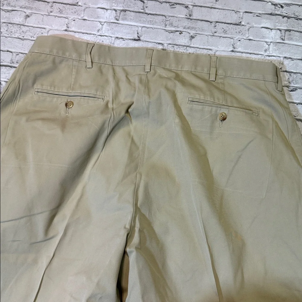 Polo Ralph Lauren mens 38x30 khaki tan cotton chino pants EUC